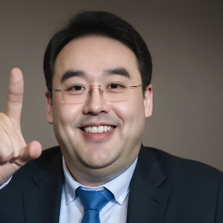 27223-3208971006-1boy, solo, mature male, _lora_概念-Nerd表情glasses,index finger raised,upper teeth,_0.9_, glasses, index finger raised, upper teeth.png